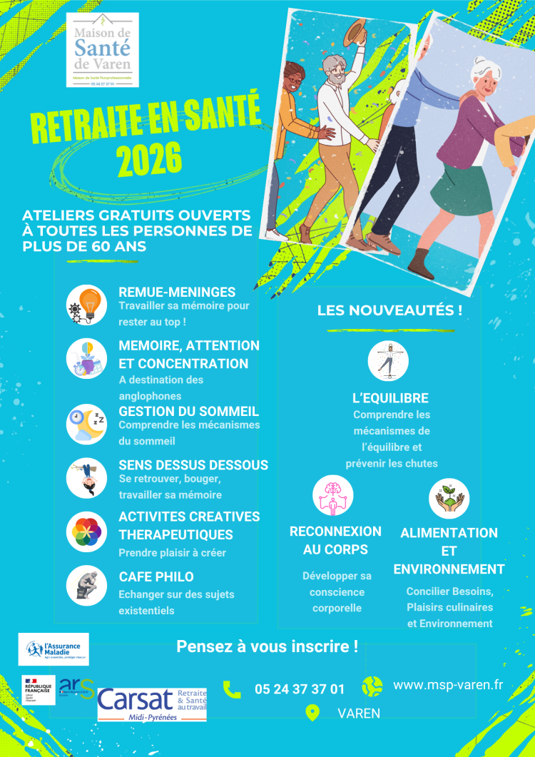 Retraite en Santé 2026