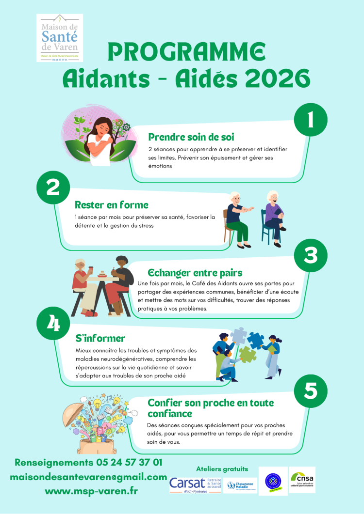 Programme Aidants 2026